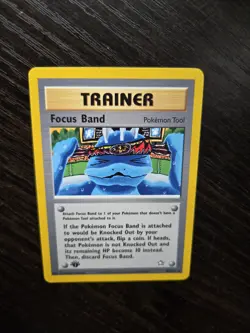 Pokemon Focus Band Trainer 1st Edition 2000 Neo Genesis 86/111 Mint - Image 5