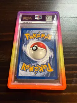 2000 Pokemon Black Star Promo Pokemon League #9 Mew Holo PSA 8 - Image 2