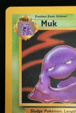 Muk 28/62 Rare Pokemon TCG: Fossil Set 1999 WOTC - Image 3