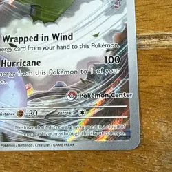 Pokemon TCG Tornadus SVP 210 White Flare ETB Promo Pokemon Center Stamped - Image 2