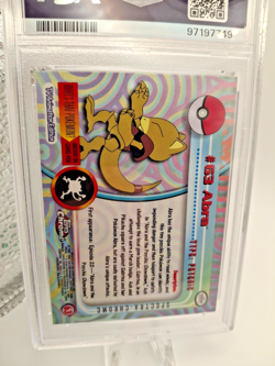 Abra - Topps Chrome Spectra - PSA 9 - 2000 Pokemon #63 - Image 2