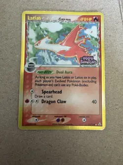 Latias Delta Species 11/110 Stamped Pokemon EX Holon Phantoms Reverse Holo - Image 1