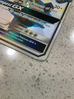 Rayquaza GX Shiny #177A/168 Pokemon JUMBO Card Holo 2019 in Top Loader - Image 5