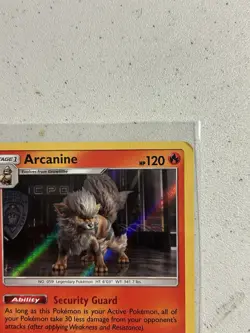 Arcanine 6/18 Detective Pikachu 2019 Holo Foil Pokemon TCG Card - Image 2