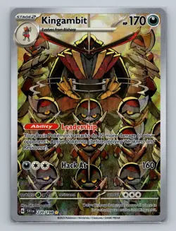 Pokemon SV01: Scarlet & Violet Base Set #220/198 Kingambit - Image 1