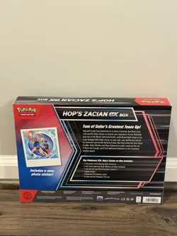 Pokemon TCG Hop's Zacian EX Box Factory Sealed - Image 2