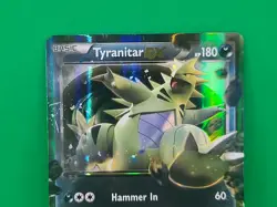 Pokemon XY Ancient Origins MINT Condition Tyranitar EX 42/98 Ultra Rare Card - Image 4