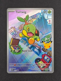 Pokemon TCG| Turtwig MEP040 First Partner's Promo | Near Mint - Image 1