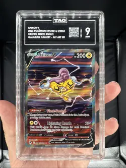 2023 Pokemon Sword And Shield Crown Zenith Raikou V GG41 Tag 9 - Image 1