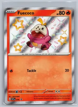 Fuecoco 079 Holo Promo Scarlet & Violet Promo Pokemon Holo Near Mint - Image 1
