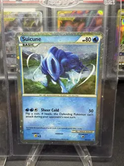 Suicune Black Star Promo Raikuo Black Star Promo Pokemon Card HGSS19 - Image 3