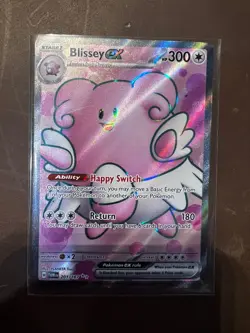 BLISSEY EX 201/167 ULTRA RARE TWILIGHT MASQUERADE POKEMON NEAR MINT - Image 1