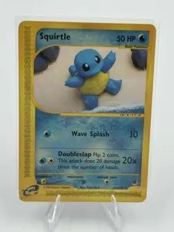 Squirtle 131/165 Expedition Base Set Non-Holo Common LP - Image 1