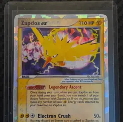 Pokemon Zapdos ex 116/112 EX FireRed & LeafGreen Secret Rare Holo Card - Image 1