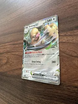 Pokemon Slaking ex 147/191 Sv08 Surging Sparks Double Rare Holo Full Art NM - Image 4