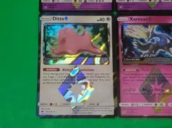 Rare Pokemon Lot of 4 Prism Star Cards Ditto, Giratina, Xerneas, Lunala NM Nice - Image 5