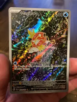 Pokemon Magikarp 203/193 Paldea Evolved Illustration Rare Holo 2023 - Image 1