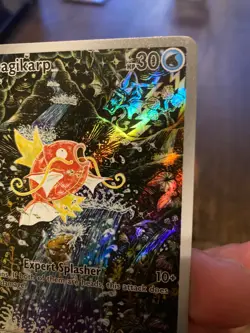 Pokemon Magikarp 203/193 Paldea Evolved Illustration Rare Holo 2023 - Image 3
