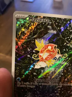 Pokemon Magikarp 203/193 Paldea Evolved Illustration Rare Holo 2023 - Image 4