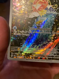 Pokemon Magikarp 203/193 Paldea Evolved Illustration Rare Holo 2023 - Image 5