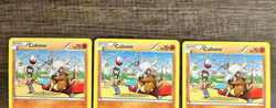 2015 Pokemon Cubone 77/162 Common Non Holo BREAKthrough TCG Lot 3 - Image 2