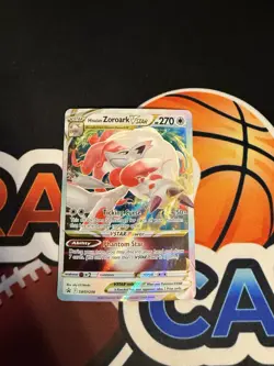 Pokemon Black Star Promo Hisuian Zoroark VSTAR SWSH298 - Image 1
