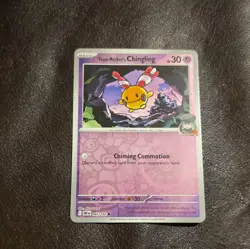 Pokemon TCG Team Rocket's Chingling 085/182 SV10 Common Holo English 2025 HP 30 - Image 1