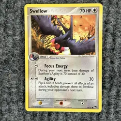 Pokemon POP Series 1 Swellow 15/17 Regular Common NM - Image 1
