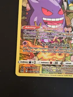 Pokemon TCG Gengar TG06/TG30 Lost Origin Trainer Gallery - Image 5