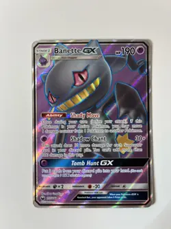 Pokemon Sun & Moon Celestial Storm Banette GX 157/168 NM - Image 1