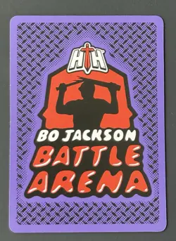 Money Line 2025 Bo Jackson Battle Arena Alpha Update Play Card SSP #PL-15 - Image 2