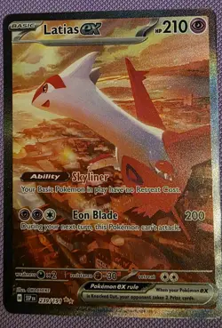 Latias EX 239/191 Surging Sparks SIR Full Art Holo PACK FRESH - Image 1