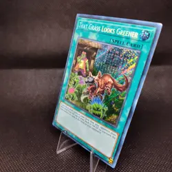 Yu-Gi-Oh! That Grass Looks Greener Secret Rare Card RA03-EN063 - Image 2