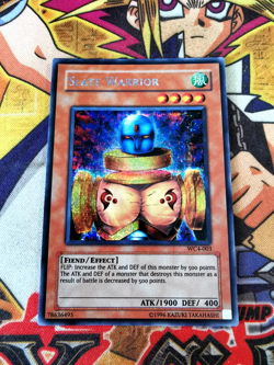 Slate Warrior wc4-003 (NM/LP) Secret Rare Yu-Gi-Oh! - Image 1