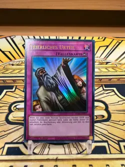 Yugioh Feierliches Urteil RA02-DE075 Ultra Rare - Image 1