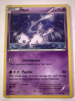 2017 Mew Black Star Holo Promo XY192 XY Promos Pokemon TCG LP - Image 1