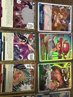 One Piece Card Lot With Japanese Manga Luffy - Image 2