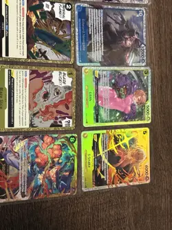 One Piece Card Lot With Japanese Manga Luffy - Image 3