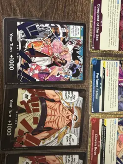 One Piece Card Lot With Japanese Manga Luffy - Image 4
