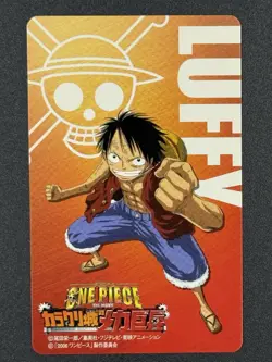 One Piece Movie 7 Karakuri Castle Luffy Promo Card 2006 Japan Vintage - Image 2