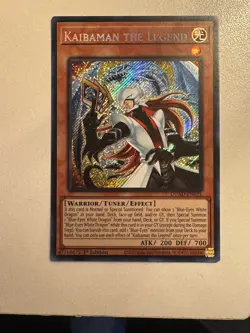 Yugioh 1x Kaibaman the Legend DUAD-EN021 Duelist's Advance Secret 1st Ed NM - Image 1