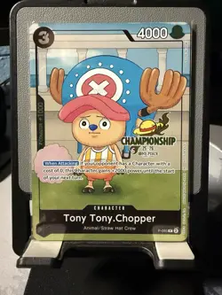 One Piece TCG Tony Chopper P-065 CS Championship Event Pack 2025-26 - Image 1