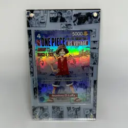 Monkey.D.Luffy COLLEGE BASKETBALL 2026 One Piece #P-055 Promo Comes in a case - Image 1
