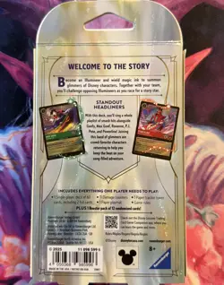 New Sealed Ravensburger Disney Lorcana TCG Fabled Starter Deck Emerald & Ruby - Image 2