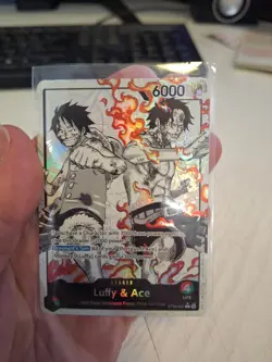 Luffy & Ace (Parallel) ST30-001 Starter Deck EX: Luffy & Ace Foil (English) - Image 1