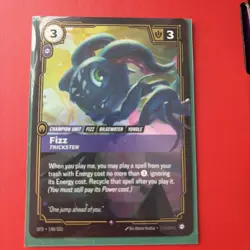 Fizz - Trickster SFD 140/221 Rare Spiritforged Riftbound League of Legends - Image 1