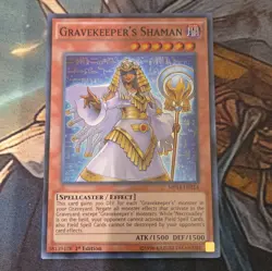 Yu-Gi-Oh! Gravekeeper's Shaman Ultra Rare Foil 2014 Mega-Tins MP14-EN214 EN - Image 1
