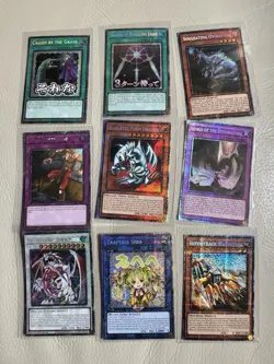 Yu-Gi-Oh! TCG Rarity Collection V, Starlight Rare Bulk Set of Nine - Image 1