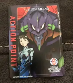 Union Arena Evangelion Action Point Bandai Card Fest 25-26 Promo - Image 1