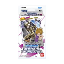 Bandai Digimon Card Game Starter Deck - Venomous Violet Display Box New - Image 1